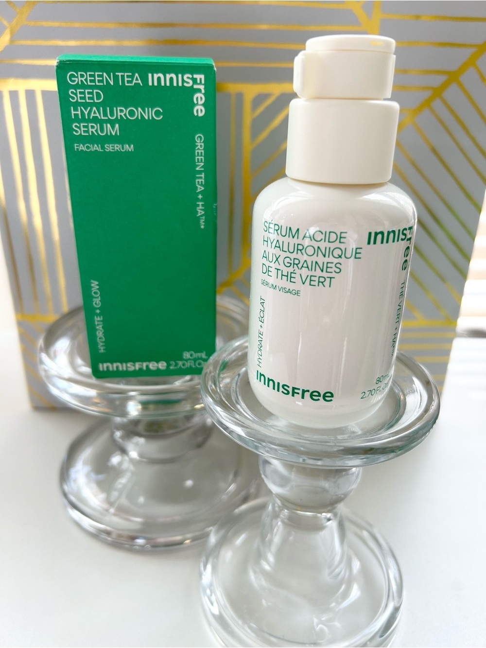✨ Innisfree Green Tea Seed Hyaluronic Serum 2.7 oz Full size New In Box ✨